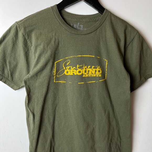2011 Southern Ground Artists T Shirt Womens Green Small S Graphic Tee Cotton - Picture 5 of 14